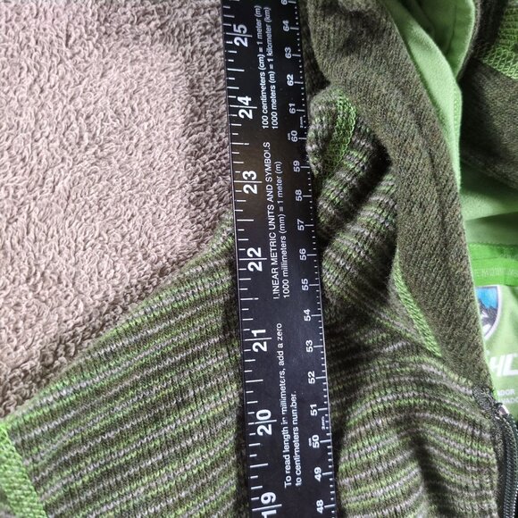 Kuhl Jacket Womens XS Green Full Zip Chianti Fleece Wool Blend Hooded - Picture 4 of 11